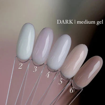 DARK Medium Gel for nail