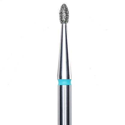 DIAMOND NAIL DRILL BIT, "BUD", BLUE, HEAD DIAMETER 1.6/3.4MM (FA50B016/3.4) - STALEKS™