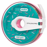 STALEKS PRO EXPERT NAIL FILE REFILL ROLL WHITE DISPOSABLE ABRASIVE TAPE PAPMAM IN A PLASTIC CASE ATC-STALEKS™