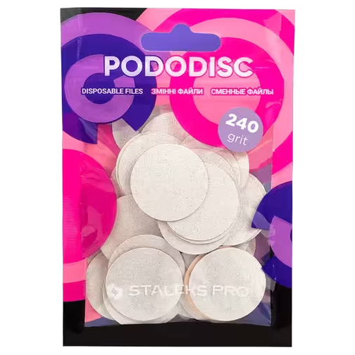 REFILL PADS FOR PEDICURE DISC STALEKS PRO L (50 PCS) PDF-25 - STALEKS™