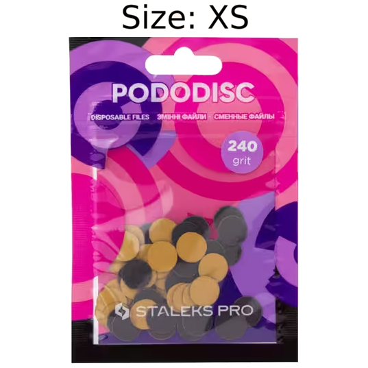 REFILL PADS FOR PEDICURE DISC STALEKS PRO XS (50 PCS) PDF-10 - STALEKS™