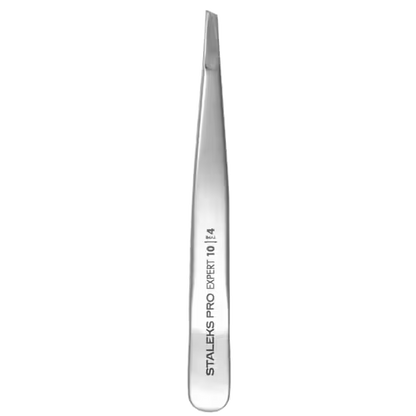 STALEKS PRO EXPERT 10 TYPE 3 EYEBROW TWEEZERS WIDE SLANT TE-10/4 - STALEKS™