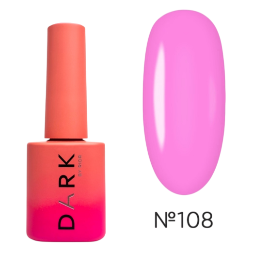 DARK GEL POLISH NEW COLLECTION #108, 6ml