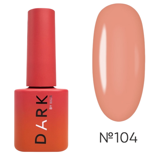 DARK GEL POLISH NEW COLLECTION #104, 6ml