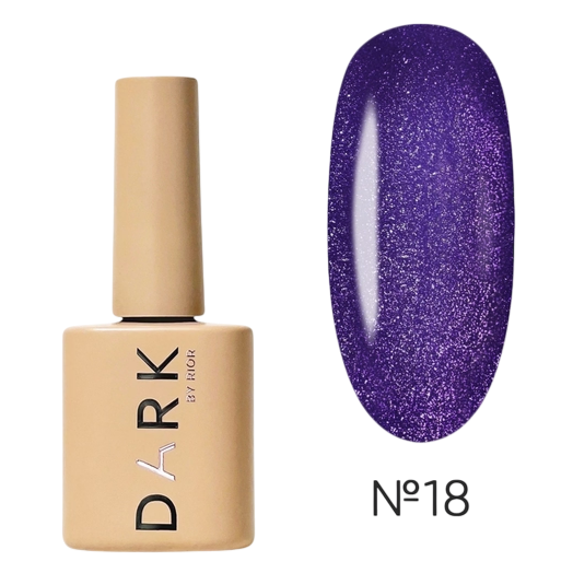 DARK GEL POLISH CAT EYE #18, 6ml