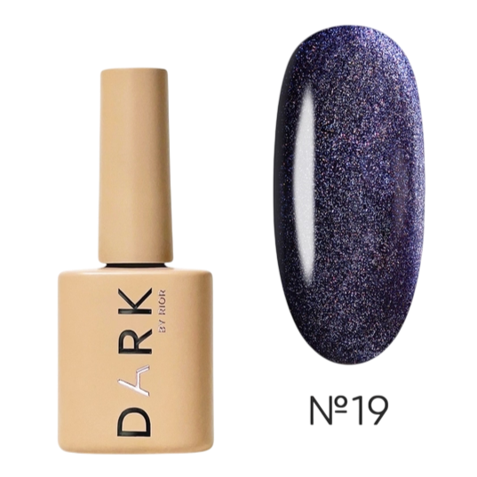 DARK GEL POLISH CAT EYE #19, 6ml