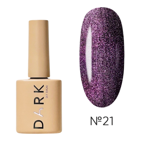 DARK GEL POLISH CAT EYE #21, 6ml