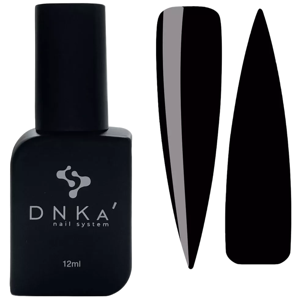 GEL POLISH ULTRA BLACK 12ml - DNKa™