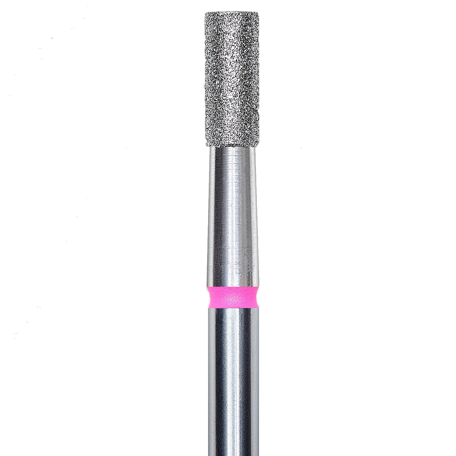 DIAMOND NAIL DRILL BIT, "CYLINDER", RED, HEAD DIAMETER 2.5/6MM (FA20R025/6) - STALEKS™