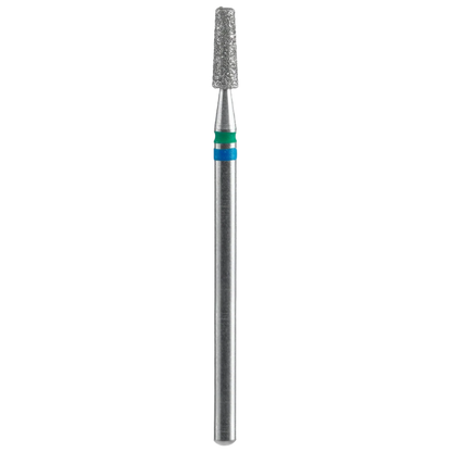 DIAMOND NAIL DRILL BIT, "DUO CONE", BLUE-GREEN, HEAD DIAMETER 2,5/8MM (FA70BG025/8) - STALEKS™