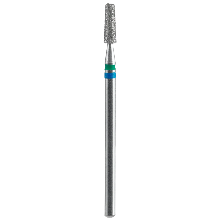 DIAMOND NAIL DRILL BIT, "DUO CONE", BLUE-GREEN, HEAD DIAMETER 2,5/8MM (FA70BG025/8) - STALEKS™