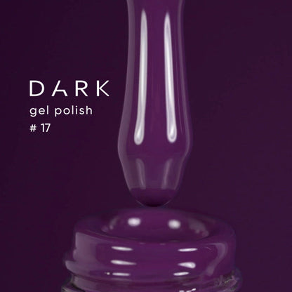 DARK GEL POLISH NEW COLLECTION #17, 10ml