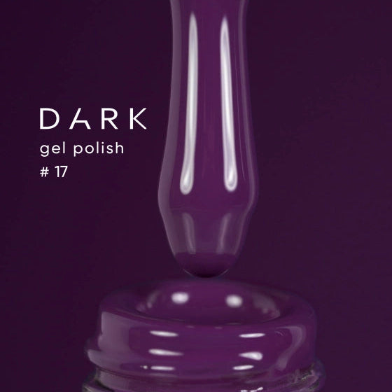 DARK GEL POLISH NEW COLLECTION #17, 10ml