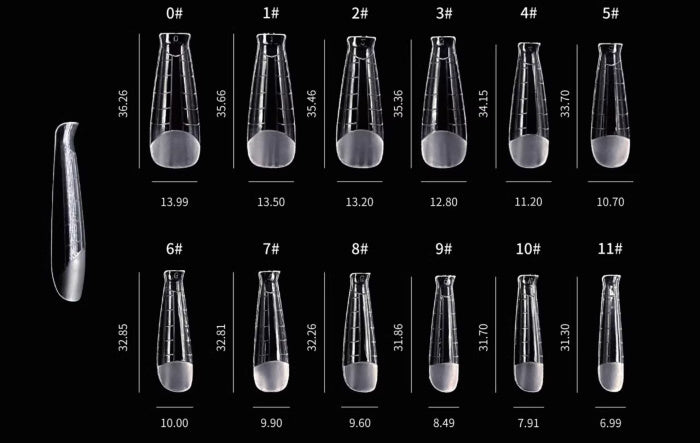 DARK Set of Upper Forms with Molds, 48pcs