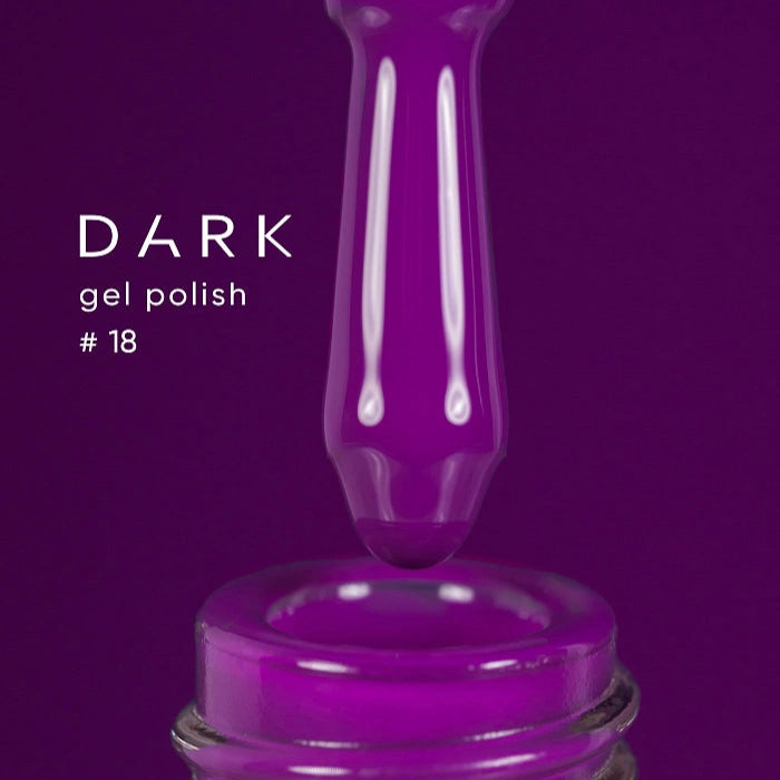 DARK GEL POLISH NEW COLLECTION #18, 10ml