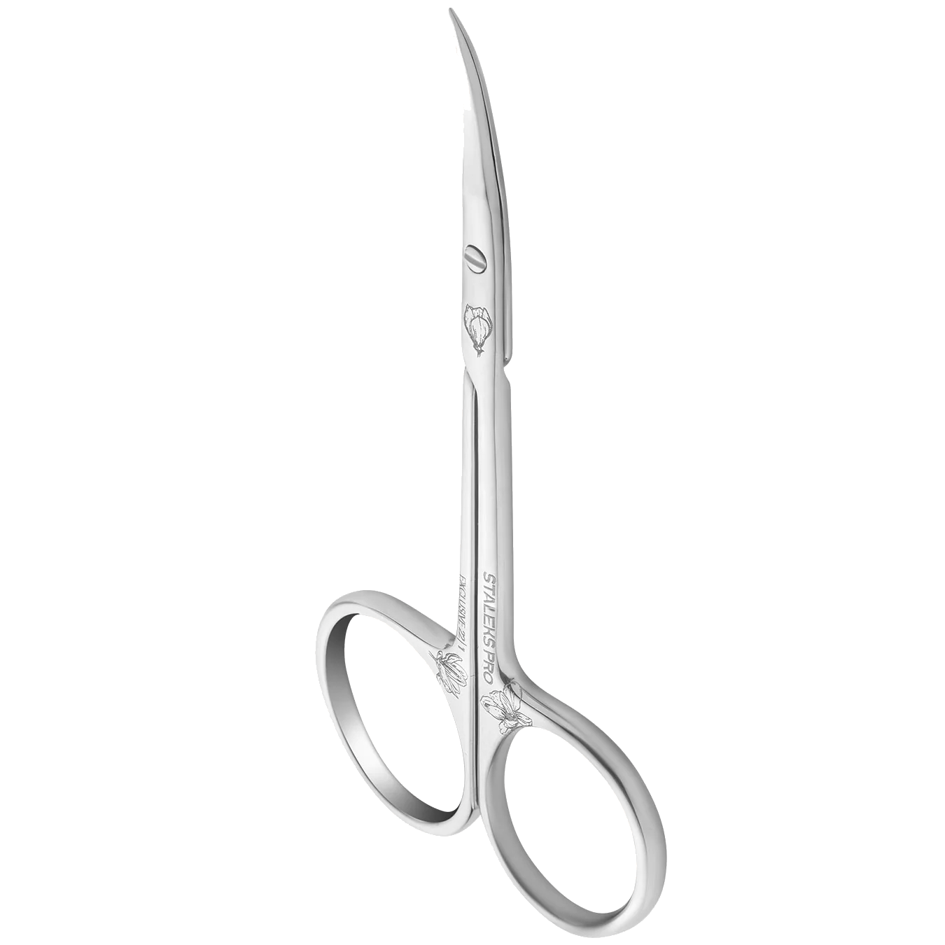 STALEKS PRO EXCLUSIVE 22 TYPE 1 PROFESSIONAL CUTICLE SCISSORS ELONGATED HANDLES MAGNOLIA SX-22/1M- STALEKS™