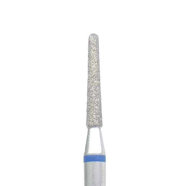 Diamond Nail Drill Bit Blue Rounded Cone 1.8-10M (#116)- KMIZ