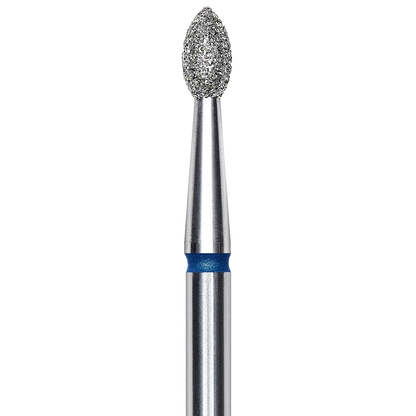 DIAMOND NAIL DRILL BIT, "BUD", BLUE, HEAD DIAMETER 2.5/4.5MM (FA60B025/4.5) - STALEKS™