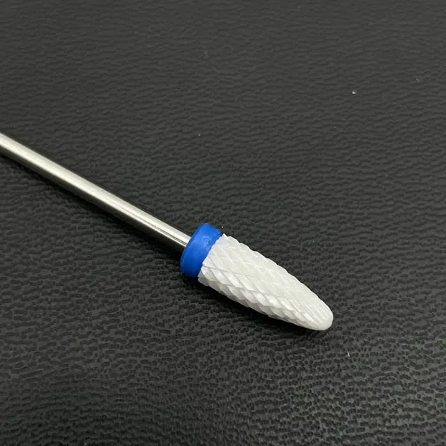 CERAMIC NAIL BIT FOR REMOVAL (BULLET) BLUE #196, 1 PCS