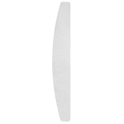 STALEKS PRO EXPERT 42 WHITE DISPOSABLE FILES FOR CRESCENT SHAPE NAIL FILE DFE-42 WHITE(50 PC)- STALEKS™