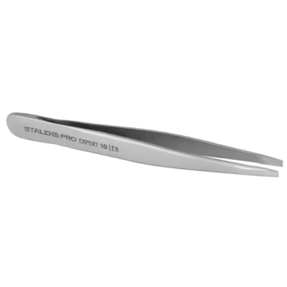 STALEKS PRO EXPERT 10 TYPE 2 EYEBROW TWEEZERS STRAIGHT TE-10/2 - STALEKS™