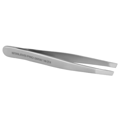 STALEKS PRO EXPERT 10 TYPE 3 EYEBROW TWEEZERS WIDE SLANT TE-10/3 - STALEKS™