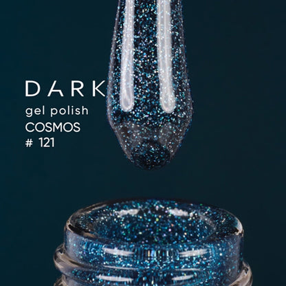 DARK GEL POLISH COSMOS #121, 10ml