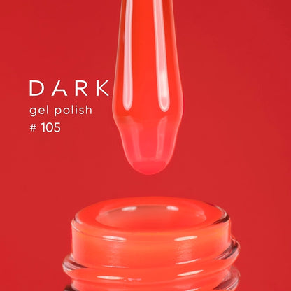 DARK GEL POLISH NEW COLLECTION #105, 6ml