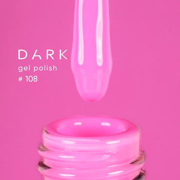 DARK GEL POLISH NEW COLLECTION #108, 6ml