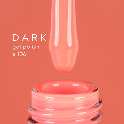 DARK GEL POLISH NEW COLLECTION #104, 6ml