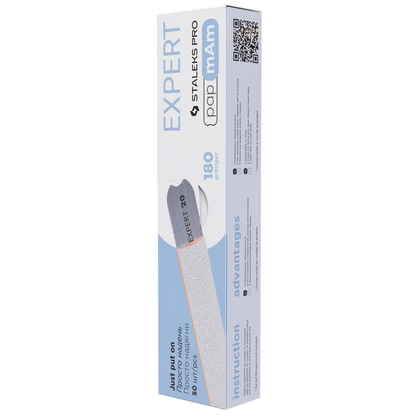 DISPOSABLE FILES PAPMAM FOR STRAIGHT NAIL FILE EXPERT 22 (50 PCS) DFCE-22 W- STALEKS™