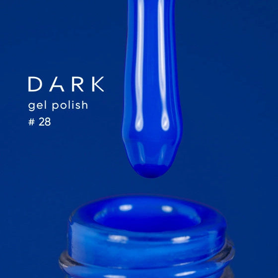 DARK GEL POLISH NEW COLLECTION #28, 10ml