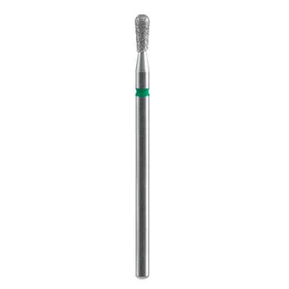 Diamond Nail Drill Bit, "Match", Green, EXPERT Head Diameter 2.3/5 mm (FA120G023/5) - STALEKS