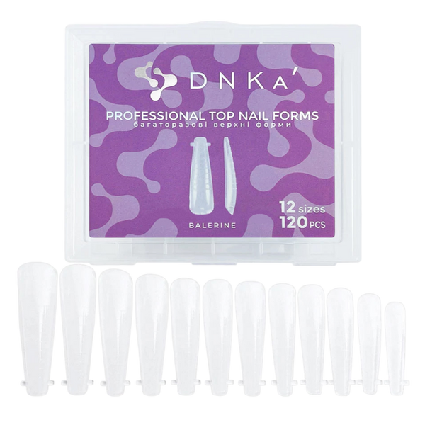 TOP NAIL FORMS BALLERINA(UPPER FORM) 120PCS - DNKa™