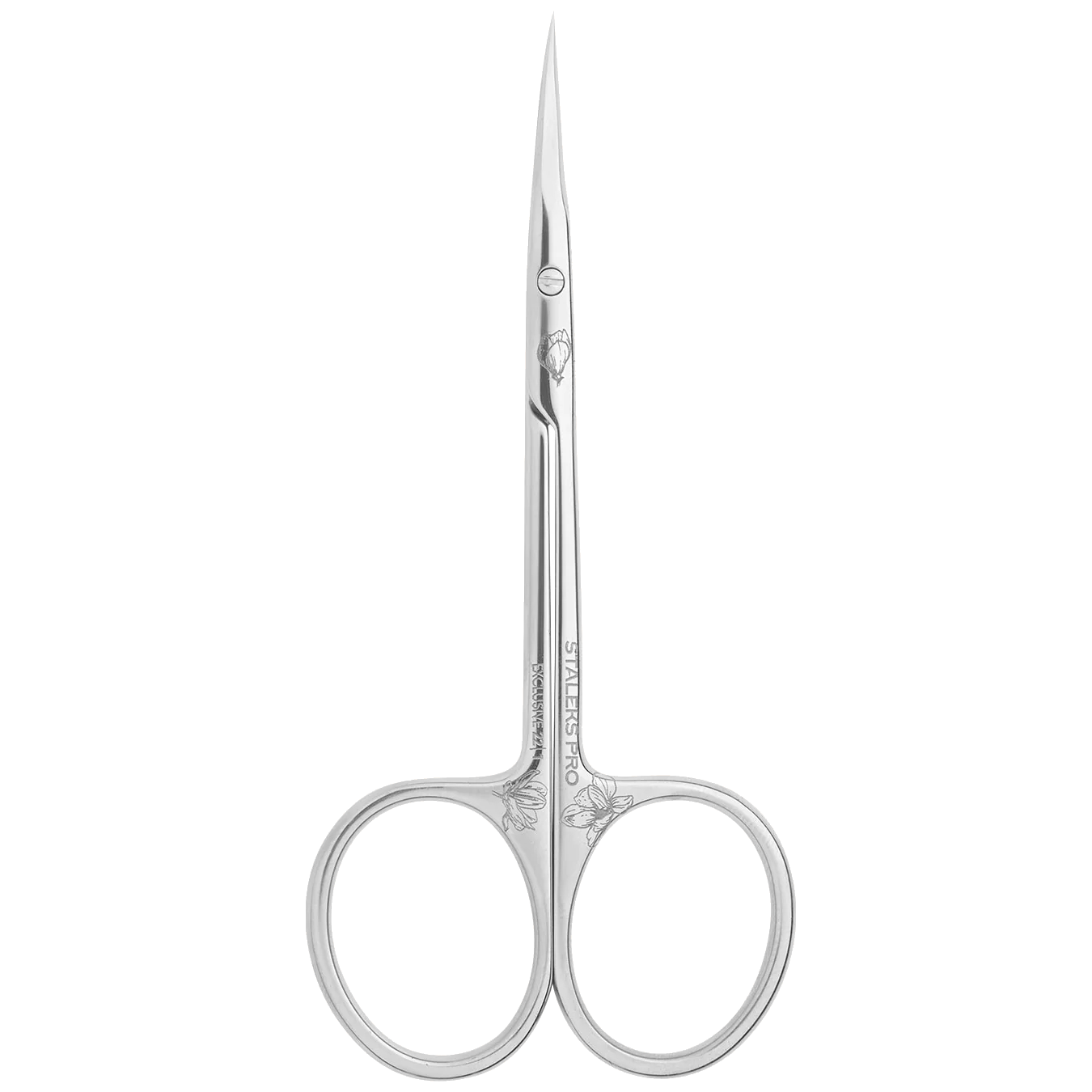 STALEKS PRO EXCLUSIVE 22 TYPE 1 PROFESSIONAL CUTICLE SCISSORS ELONGATED HANDLES MAGNOLIA SX-22/1M- STALEKS™