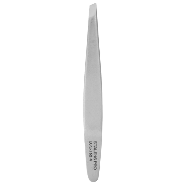 STALEKS PRO EXPERT 62 TYPE 4 EYEBROW TWEEZERS SLANT TE-62/4 - STALEKS™