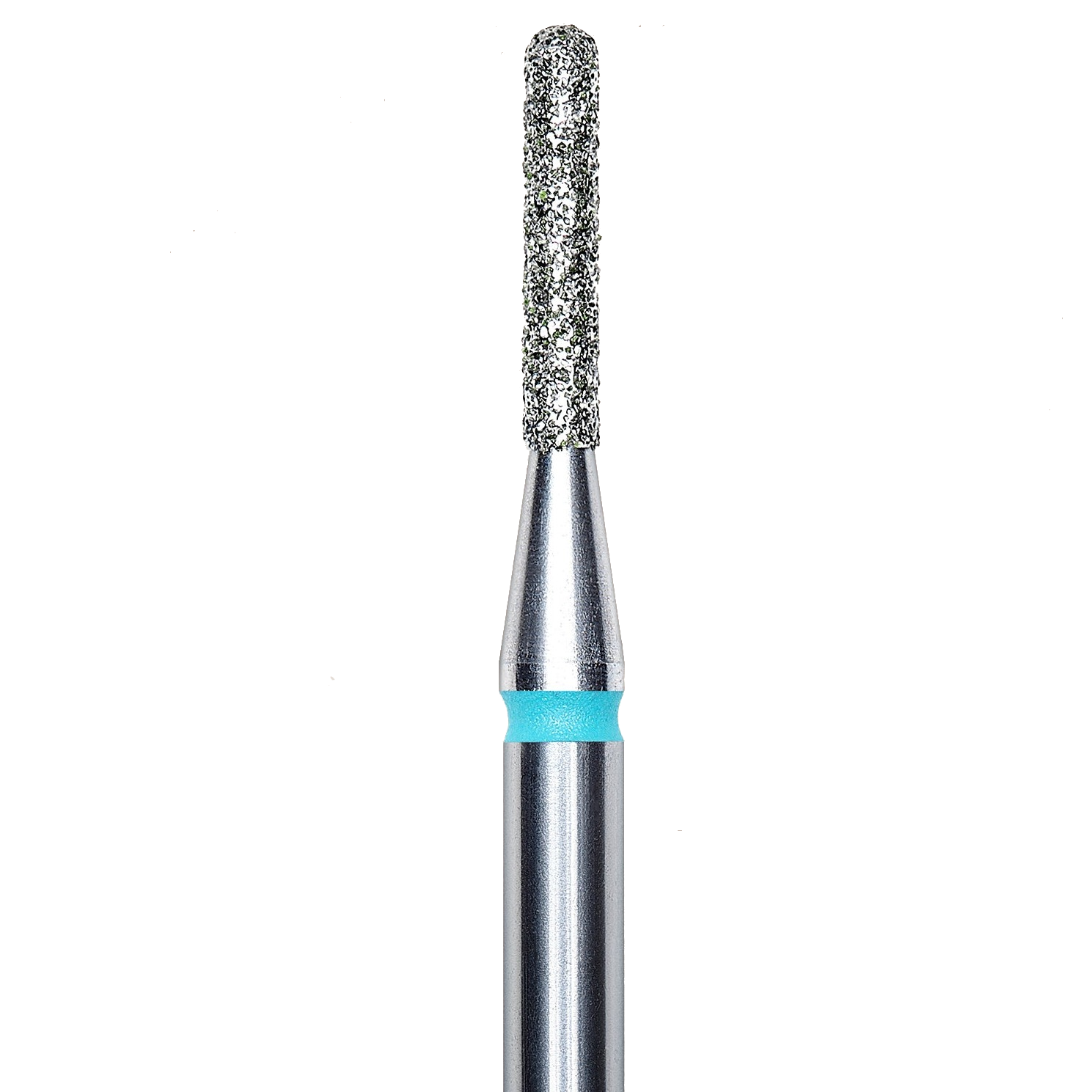 DIAMOND NAIL DRILL BIT, ROUNDED "CYLINDER", BLUE, HEAD DIAMETER 1.4/8MM (FA30B014/8) - STALEKS™