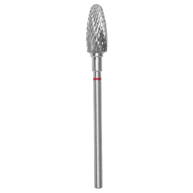 CARBIDE NAIL DRILL BIT, "CORN", RED, HEAD DIAMETER 6/14MM (FT90R060/14) (№71) - STALEKS™