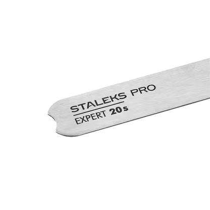 STALEKS PRO EXPERT 20S POPMAM NAIL FILE STRAIGHT METAL BASE 130 MM MBE-20S- STALEKS™