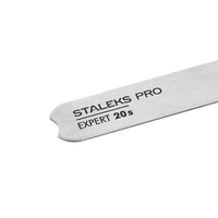 STALEKS PRO EXPERT 20S POPMAM NAIL FILE STRAIGHT METAL BASE 130 MM MBE-20S- STALEKS™