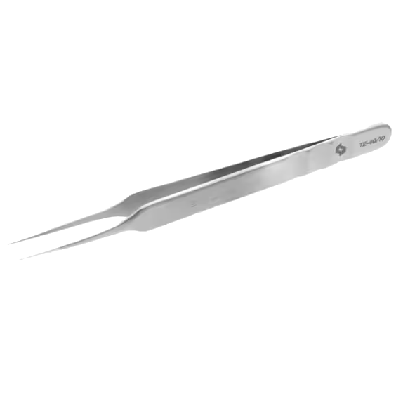 STALEKS PRO EXPERT 40 TYPE 10 EYELASH TWEEZERS STRAIGHT EDGE TE-40/10 - STALEKS™