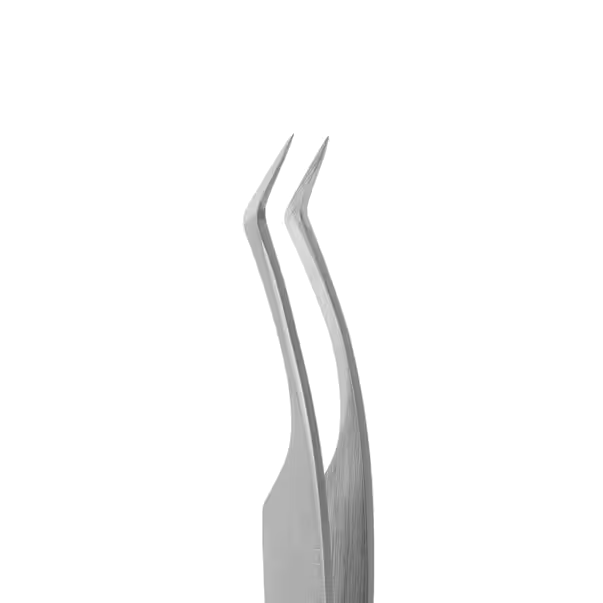 STALEKS PRO EXPERT 41 TYPE 2 PROFESSIONAL EYELASH TWEEZERS CURVED TE-41/2 - STALEKS™