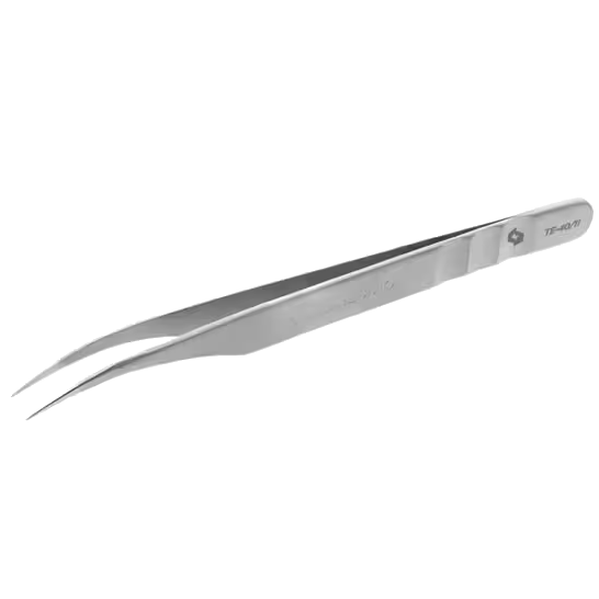 STALEKS PRO EXPERT 40 TYPE 11 EYELASH TWEEZERS CURVED TE-40/11 - STALEKS™