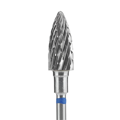 CARBIDE NAIL DRILL BIT, "PINE CONE", BLUE HARD, HEAD DIAMETER 6/14MM (FT110B060/14) (#212) -STALEKS