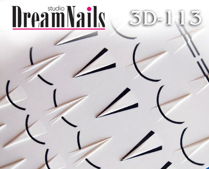 3D/113 NAIL DECAL