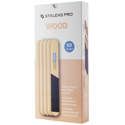 STALEKS DISPOSABLE WOODEN BASE 50 PCS- WBE-20 STALEKS™