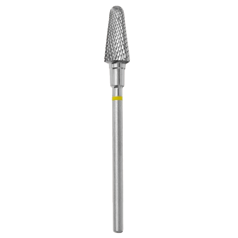 CARBIDE NAIL DRILL BIT, "CORN", YELLOW, HEAD DIAMETER 6/14MM (FT70Y060/14) (№85)- STALEKS™