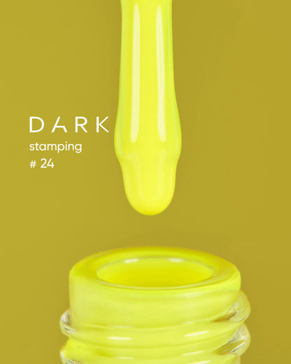 DARK STAMPING POLISH LEMON #24 10ml