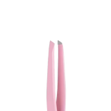 STALEKS BEAUTY & CARE 11 TYPE 3 EYEBROW TWEEZERS WIDE SLANT PINK TBC-11/3 - STALEKS™