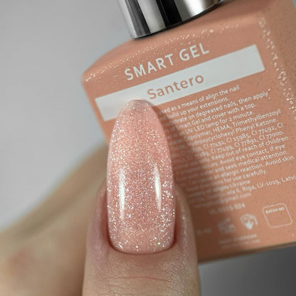 SMART LIQUID GEL WITH SHIMMER SANTERO, 15 ML -HELLO™